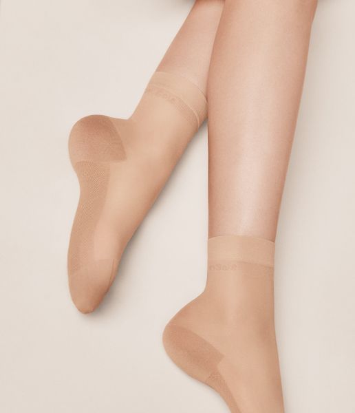 Kunert - Tunna sockor med sula i bomull Cotton Sole 20