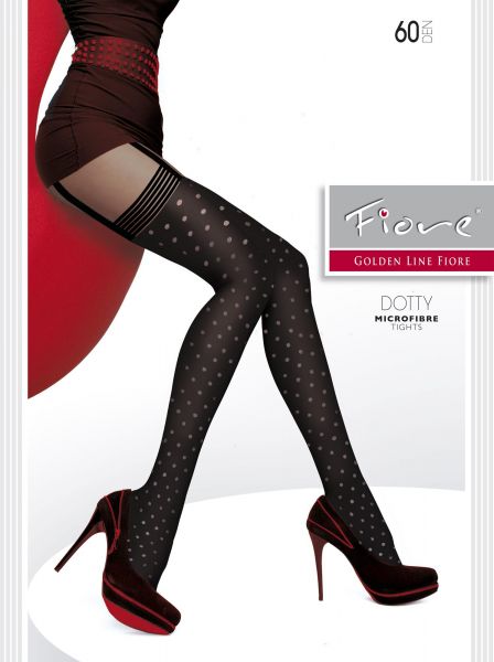 Prickiga strumpbyxor i stockings-look Dotty från Fiore, 60 den