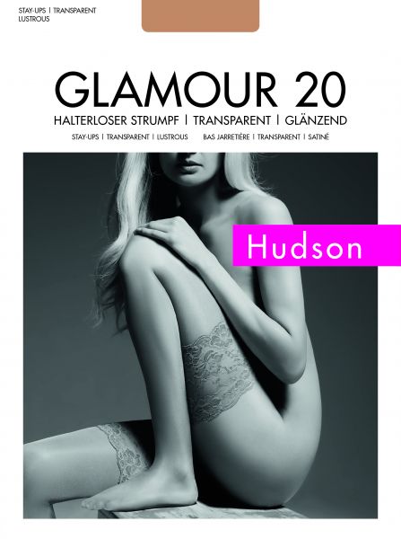 Hudson Glansiga stay-ups Glamour 20