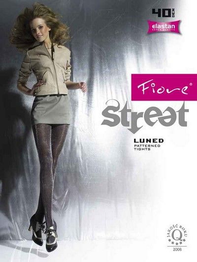 Elegant glansig strumpbyxa Luned 40 DEN