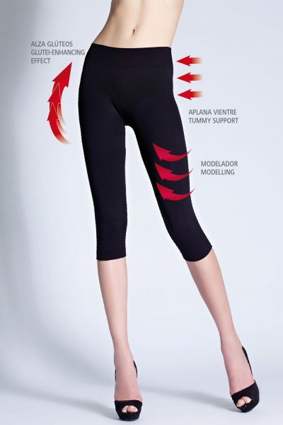 Figurformande capri leggings Pirata Up 90/120 DEN från Cecilia de Rafael