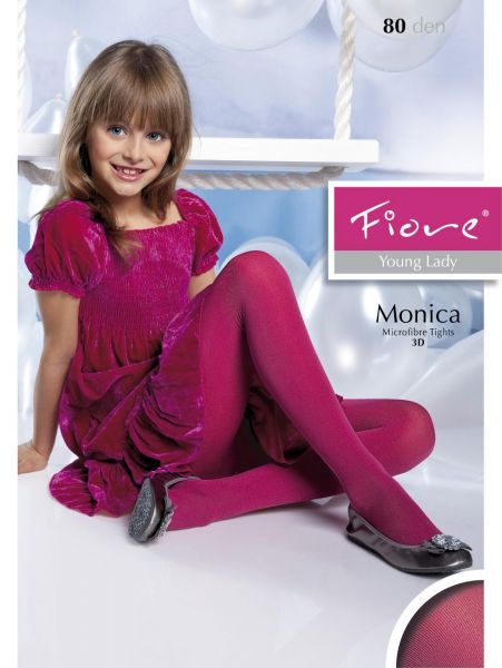 Släta strumpbyxor i microfiber Monica 120 DEN