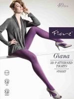 Fiore Strumpbyxor med 3D-moenster Giana 40 den Fiore Strumpbyxor med 3D-moenster Giana 40 den