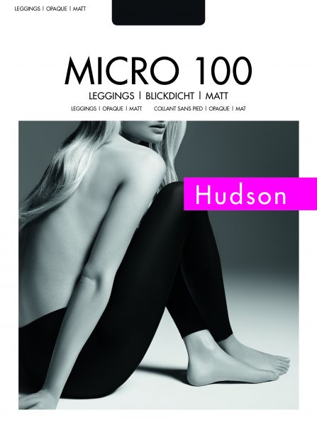 Hudson Micro 100 - Slät heltäckande legging