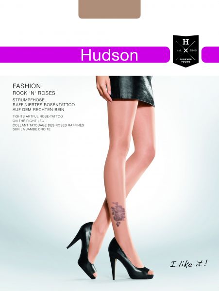 Strumpbyxa med trendigt tattoo print från Hudson