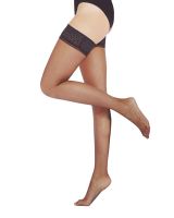 Extremt tunna stay ups med spetskant 10 DEN från Cecilia de Rafael Extremt tunna stay ups med spetskant 10 DEN från Cecilia de Rafael