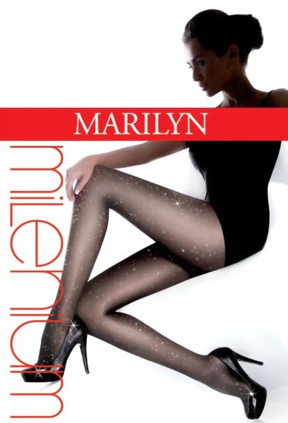 Marilyn Elegant glansig strumpbyxa Milenium