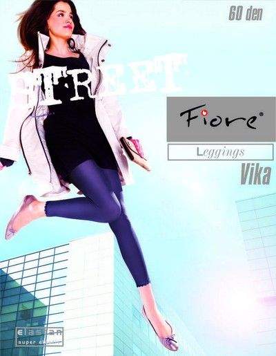 Leggings i microfiber Vika 60 den utan m