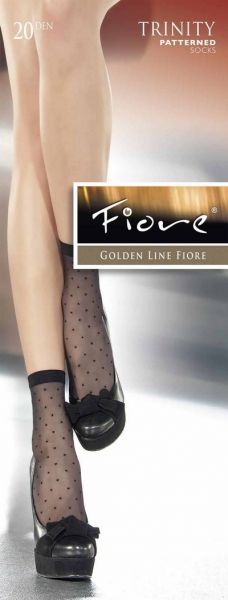 Eleganta tunna sockor med prickm