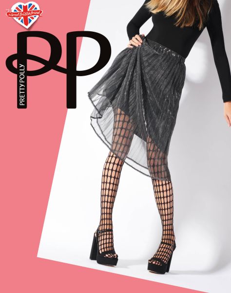 Nätstrumpbyxa med mönster från Pretty Polly